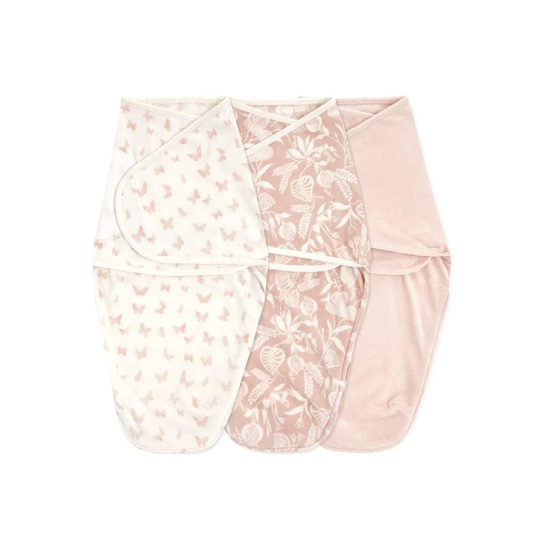 aden   anais Essentials Easy Swaddle Wrap 1.5 TOG - 3 Pack - Garden