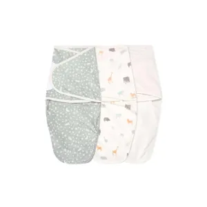 aden   anais Essentials Easy Swaddle Wraps - Wild Prairie - 3 Pack