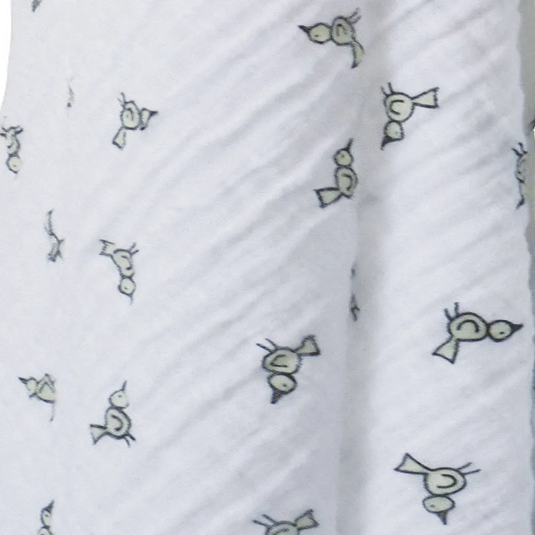 aden   anais Muslin Swaddles - Jungle Jam - 4 Pack