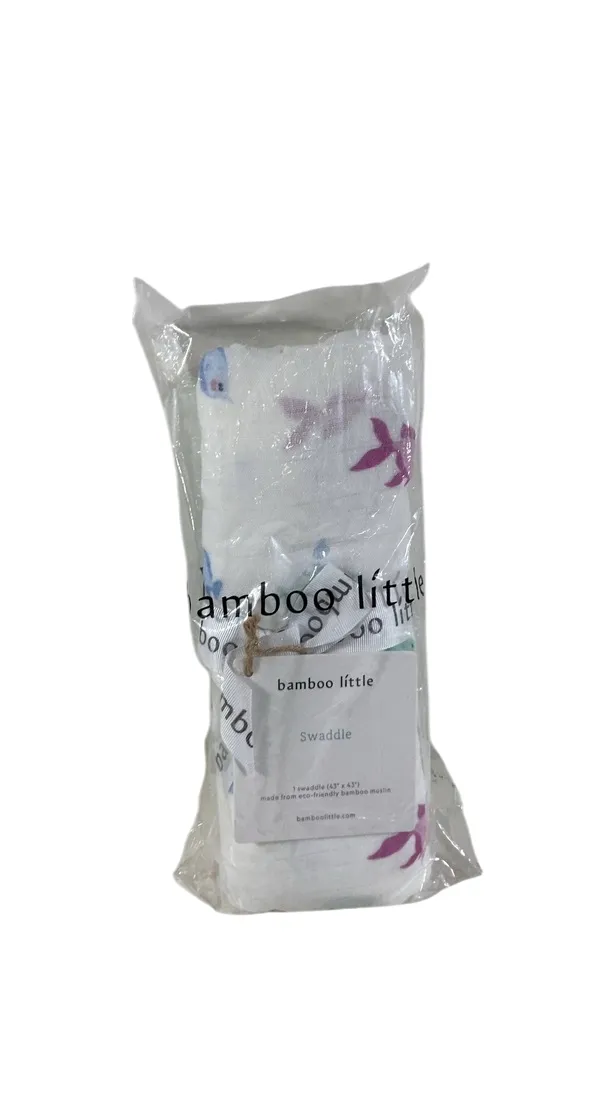 Bamboo Little Swaddle, 1 Pack, Fish