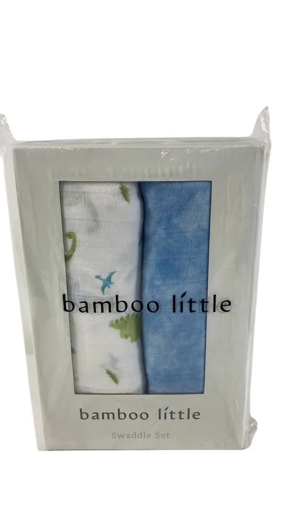 Bamboo Little Swaddle, 2 Pack, Dinosaur
