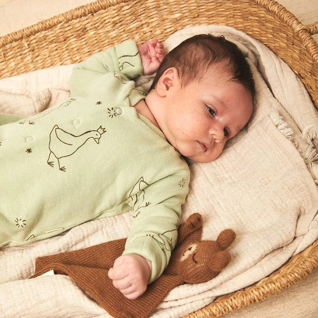 Claude & Co Smith Goose Onesie - Sage