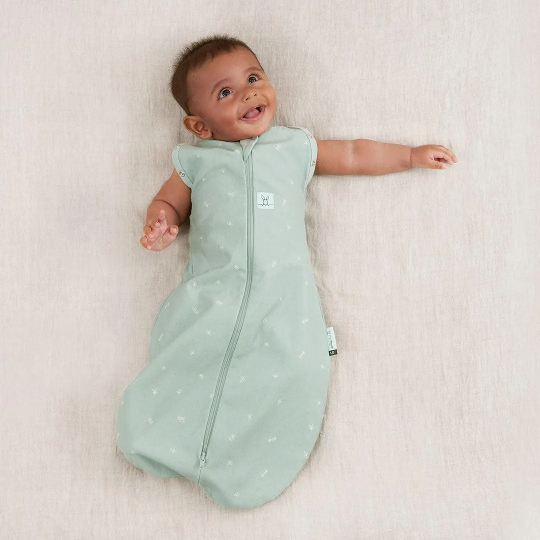 ergoPouch Organic Summer Cocoon Swaddle Sleeping Bag - 0.2 Tog - Sage