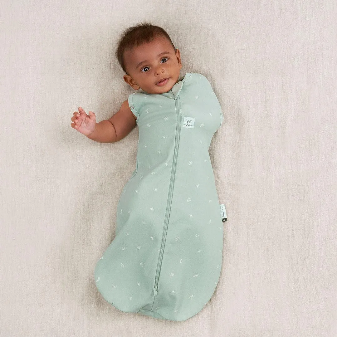 ergoPouch Organic Summer Cocoon Swaddle Sleeping Bag - 0.2 Tog - Sage