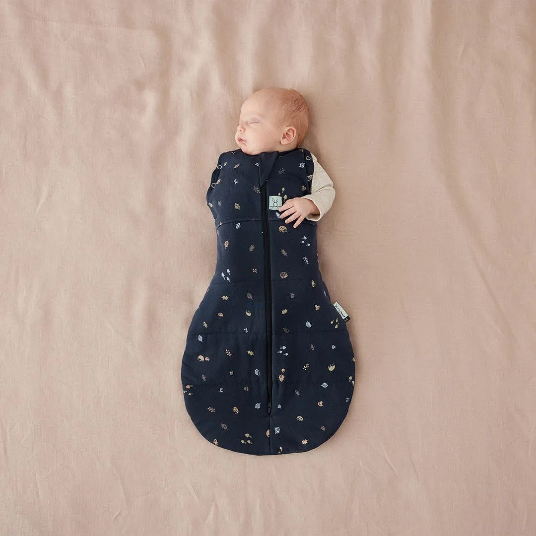 ergoPouch Organic Winter Cocoon Swaddle Sleeping Bag - 2.5 TOG - Hedgehog