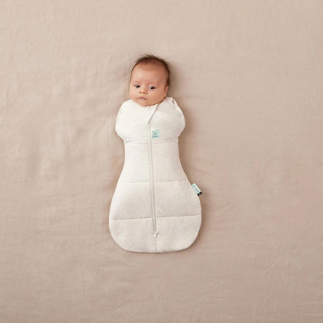 ergoPouch Organic Winter Cocoon Swaddle Sleeping Bag - 2.5 TOG - Oatmeal