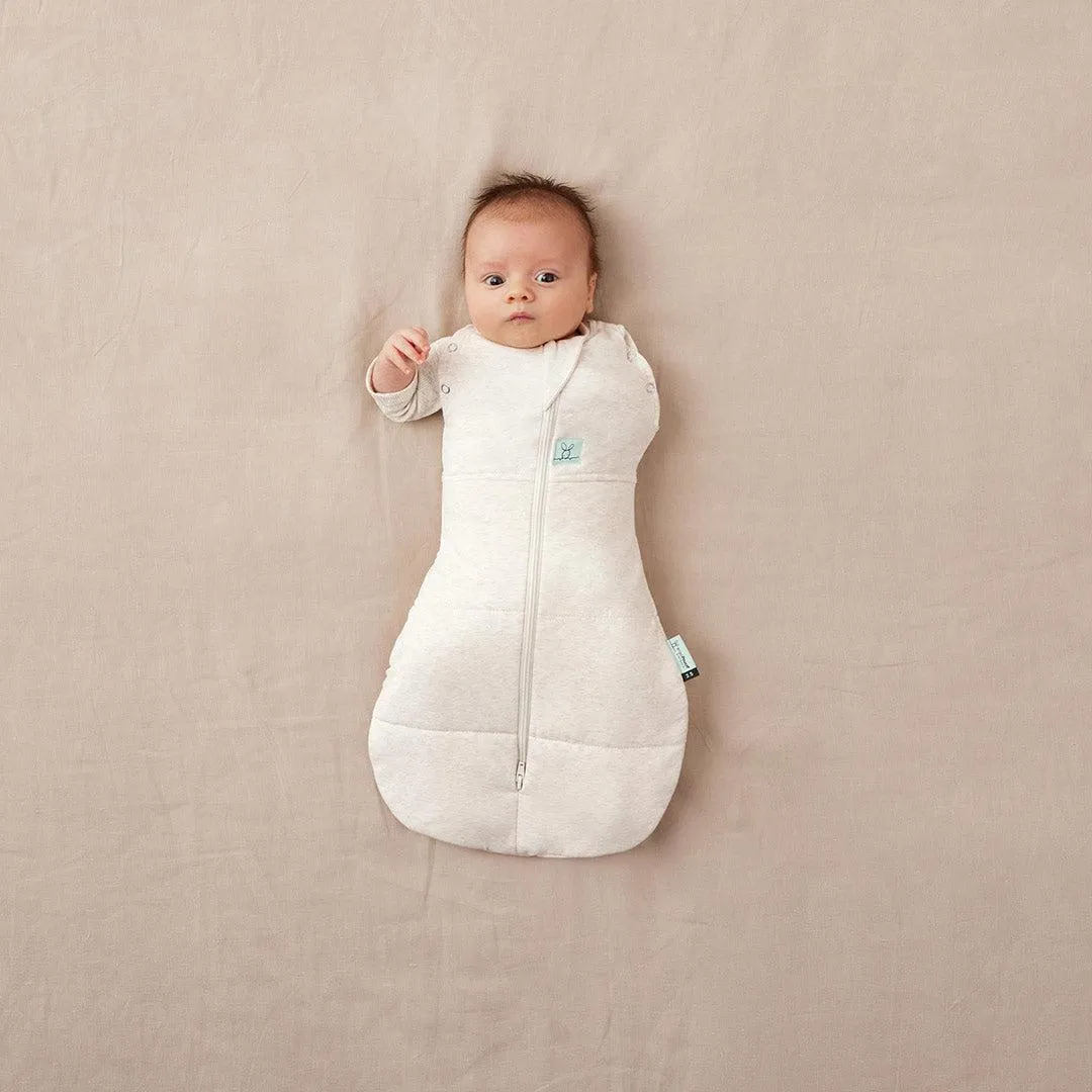 ergoPouch Organic Winter Cocoon Swaddle Sleeping Bag - 2.5 TOG - Oatmeal