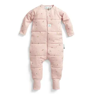 ergoPouch Organic Winter Long Sleeved Sleep Onesie - 3.5 TOG - Daisies
