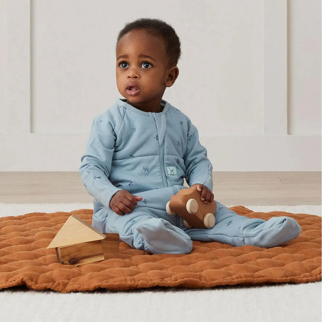 ergoPouch - Organic Winter Long Sleeved Sleep Onesie - 3.5 TOG - Dragonflies