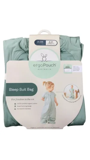 ErgoPouch Sleep Suit Bag 1.0 TOG, Sage, 2-4 Years, TOG 1.0