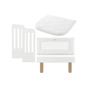 Gaia Baby Serena Bedside Crib Add-On - White