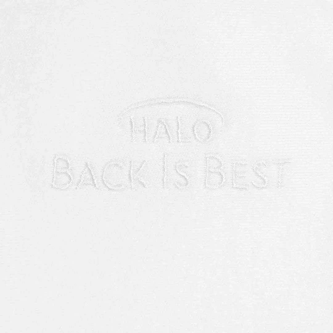 HALO SleepSack Swaddle - White - TOG 1.5