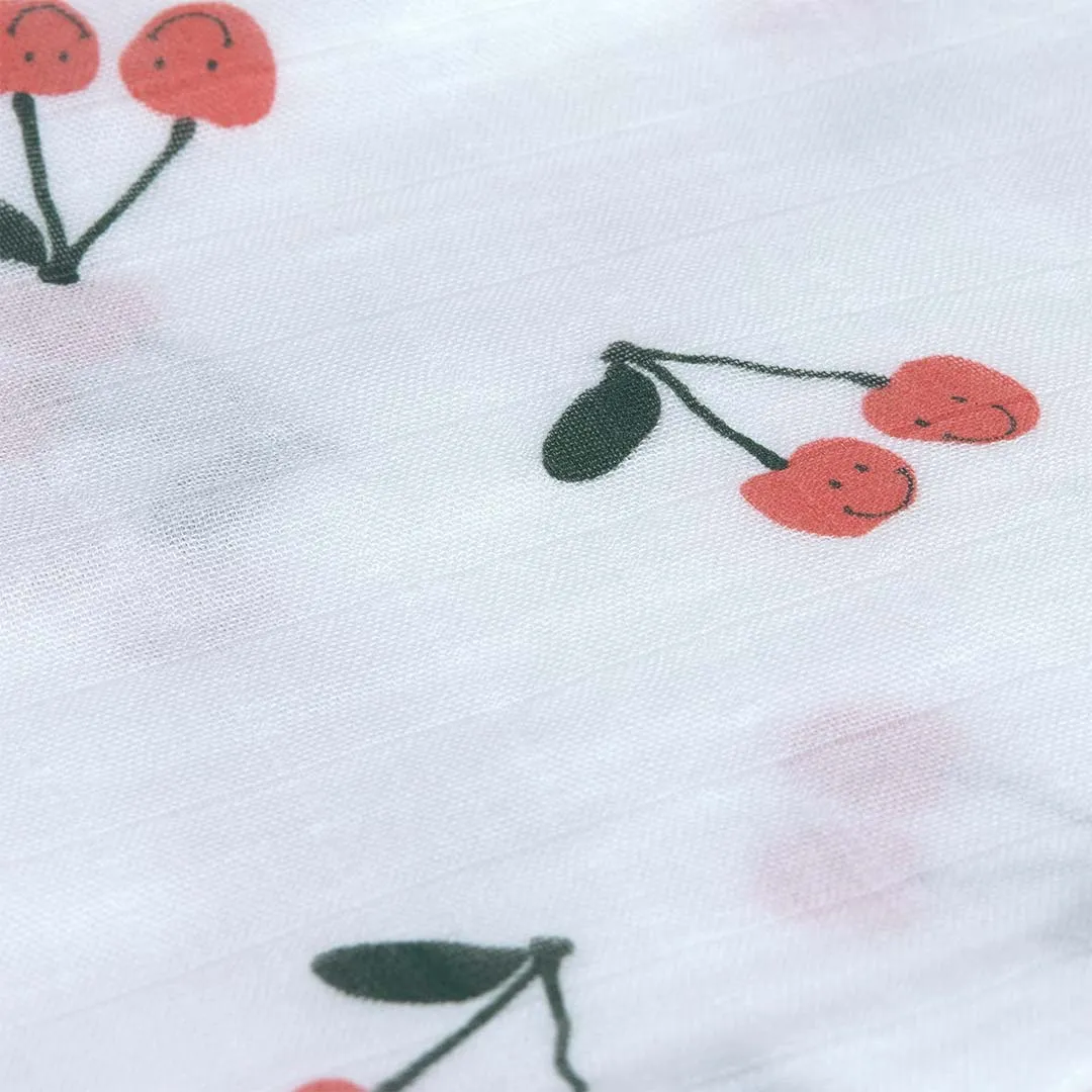 Lassig Heavenly Soft Swaddles - Happy Fruits - Cherry