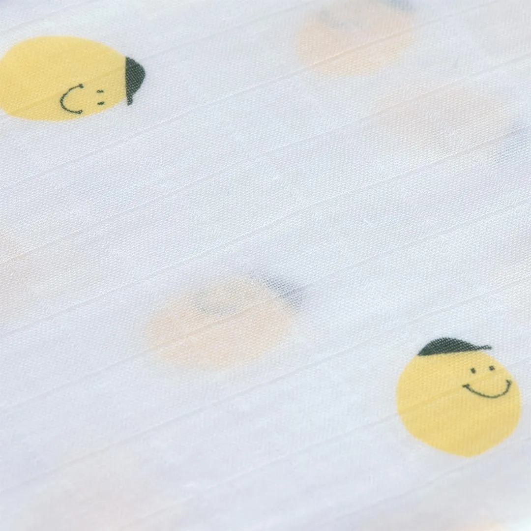 Lassig Heavenly Soft Swaddles - Happy Fruits - Lemon