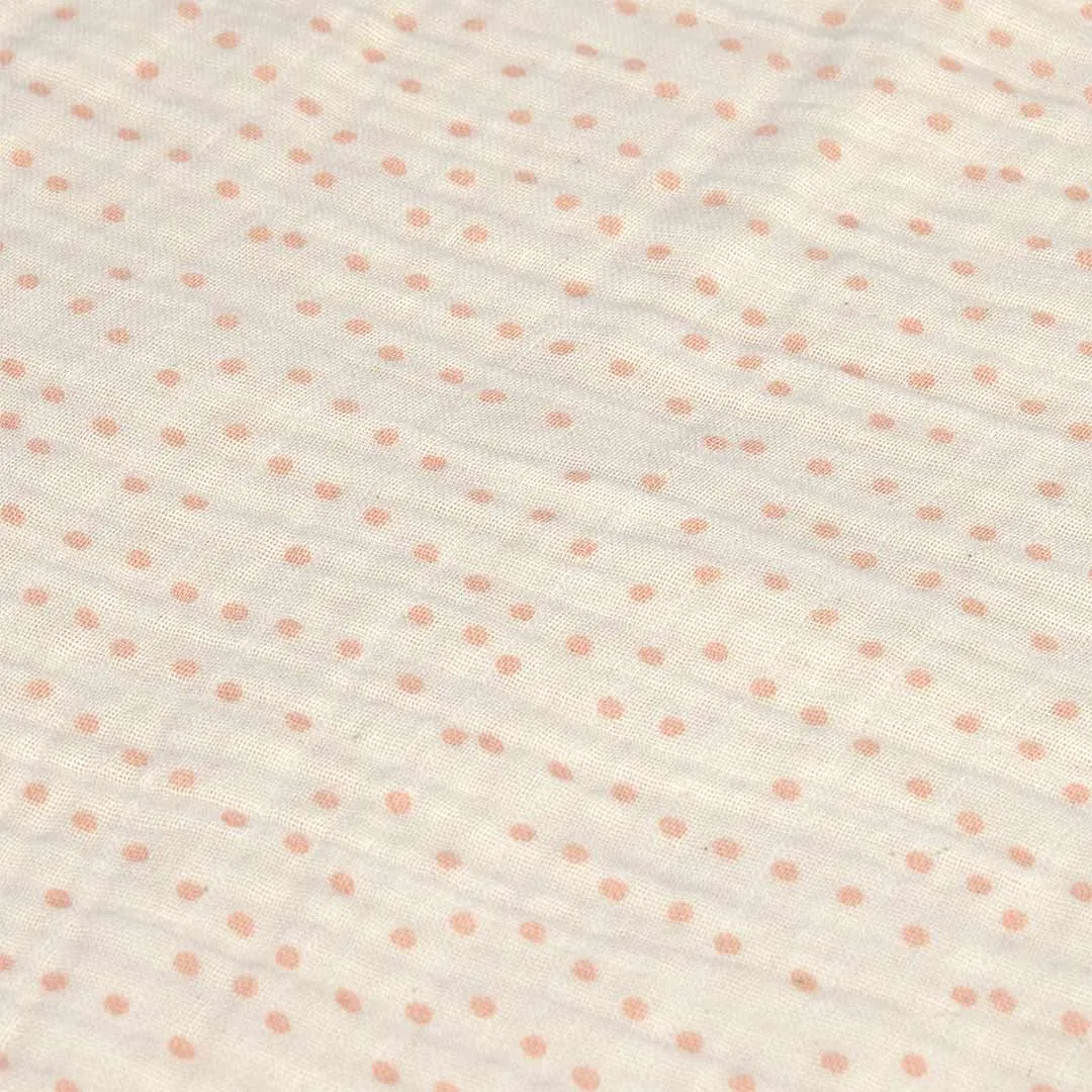 Lassig Swaddle   Burp Blankets - 2 Pack - Rose