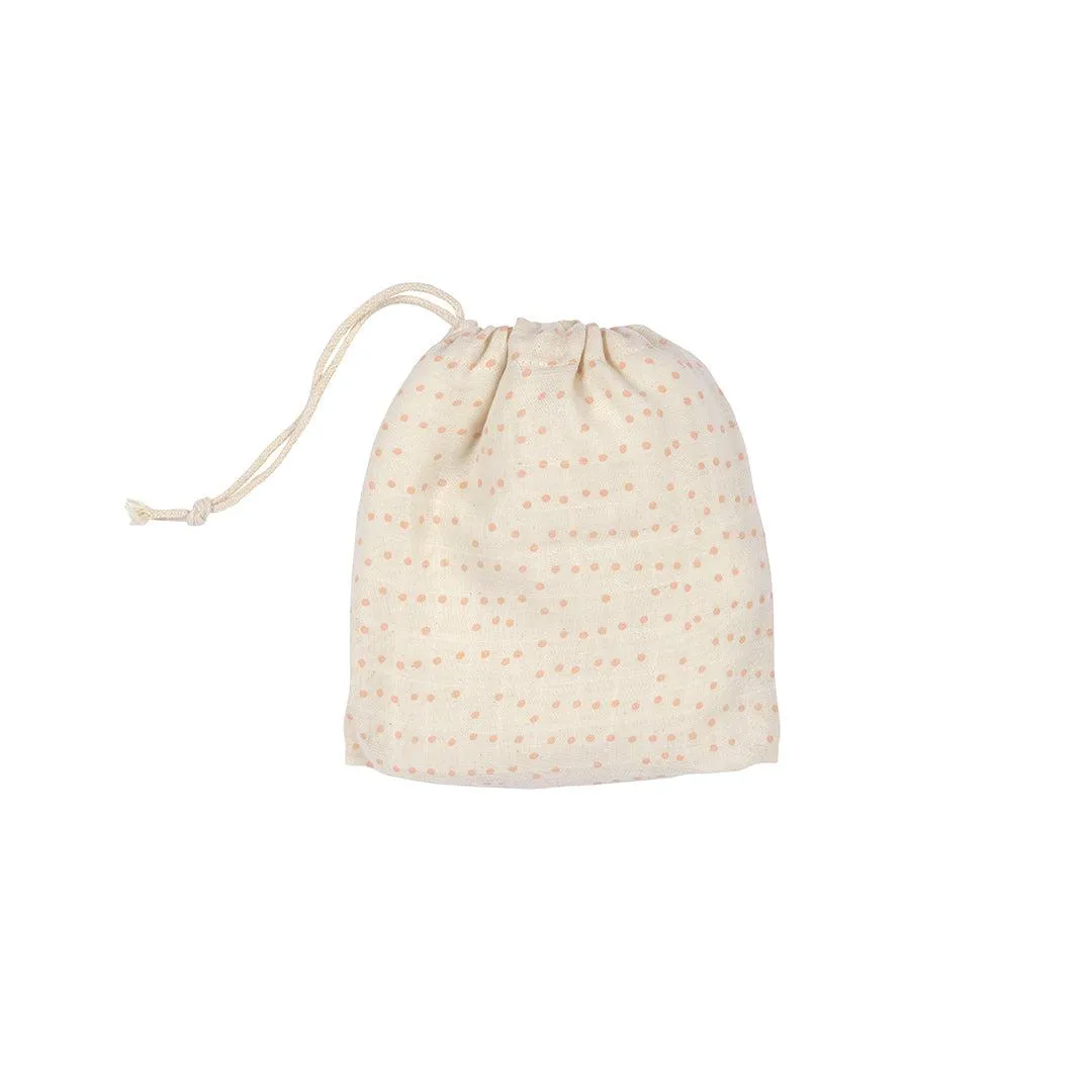 Lassig Swaddle   Burp Blankets - 2 Pack - Rose