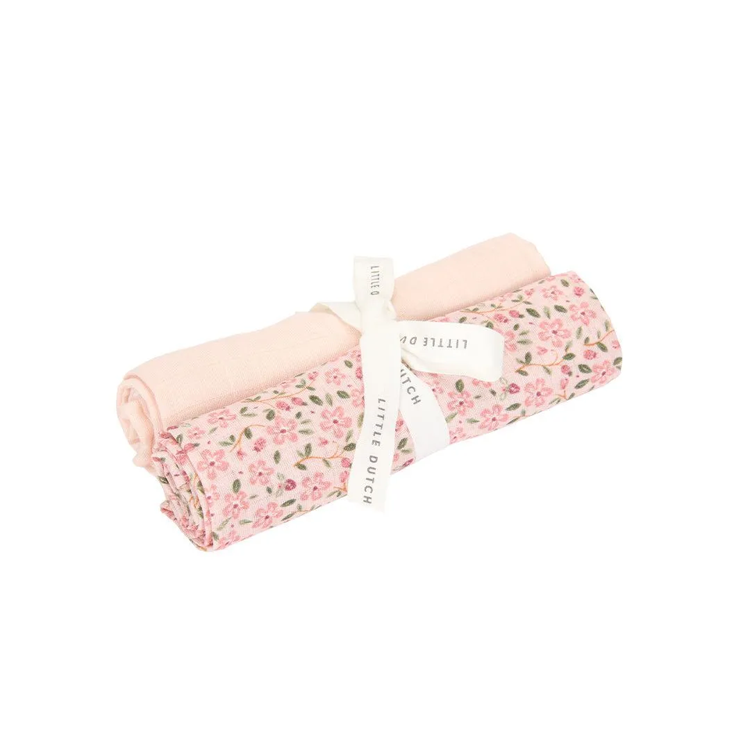 Little Dutch Muslin Swaddles - 70 x 70 cm  - Fairy Floral/Blossom