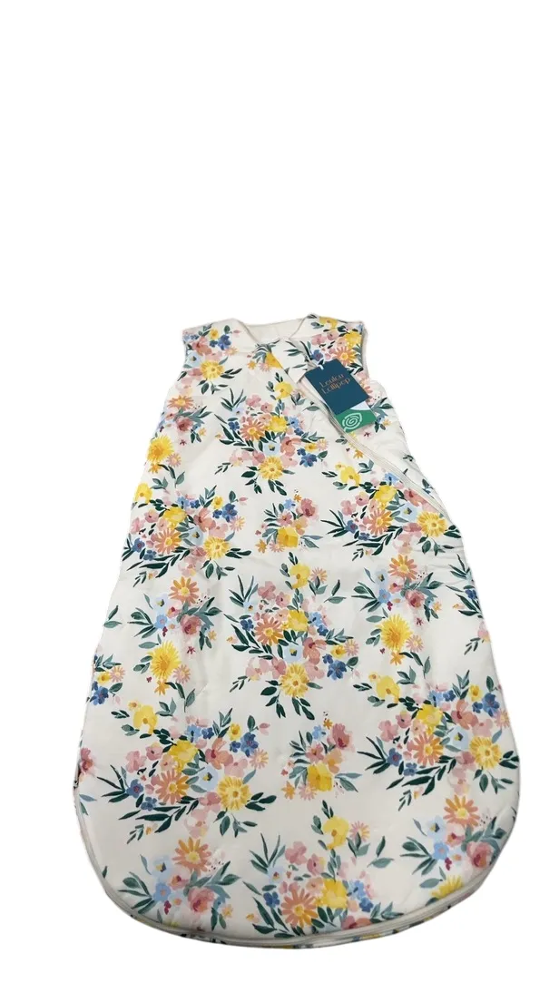 LouLou Lollipop Tencel Sleep Bag, 0-6 Months, Floral Bouquet, 2.5 TOG