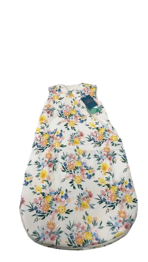 LouLou Lollipop Tencel Sleep Bag, 0-6 Months, Floral Bouquet, 2.5 TOG