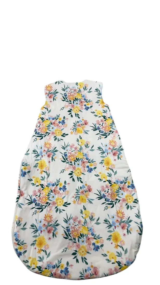 LouLou Lollipop Tencel Sleep Bag, 0-6 Months, Floral Bouquet, 2.5 TOG