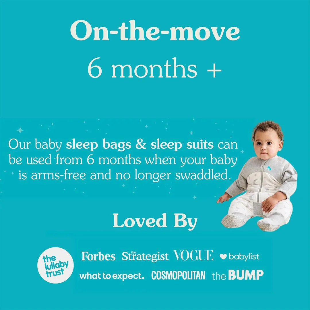 Love to Dream Sleep Suit (2.5 Tog) - Moonlight White