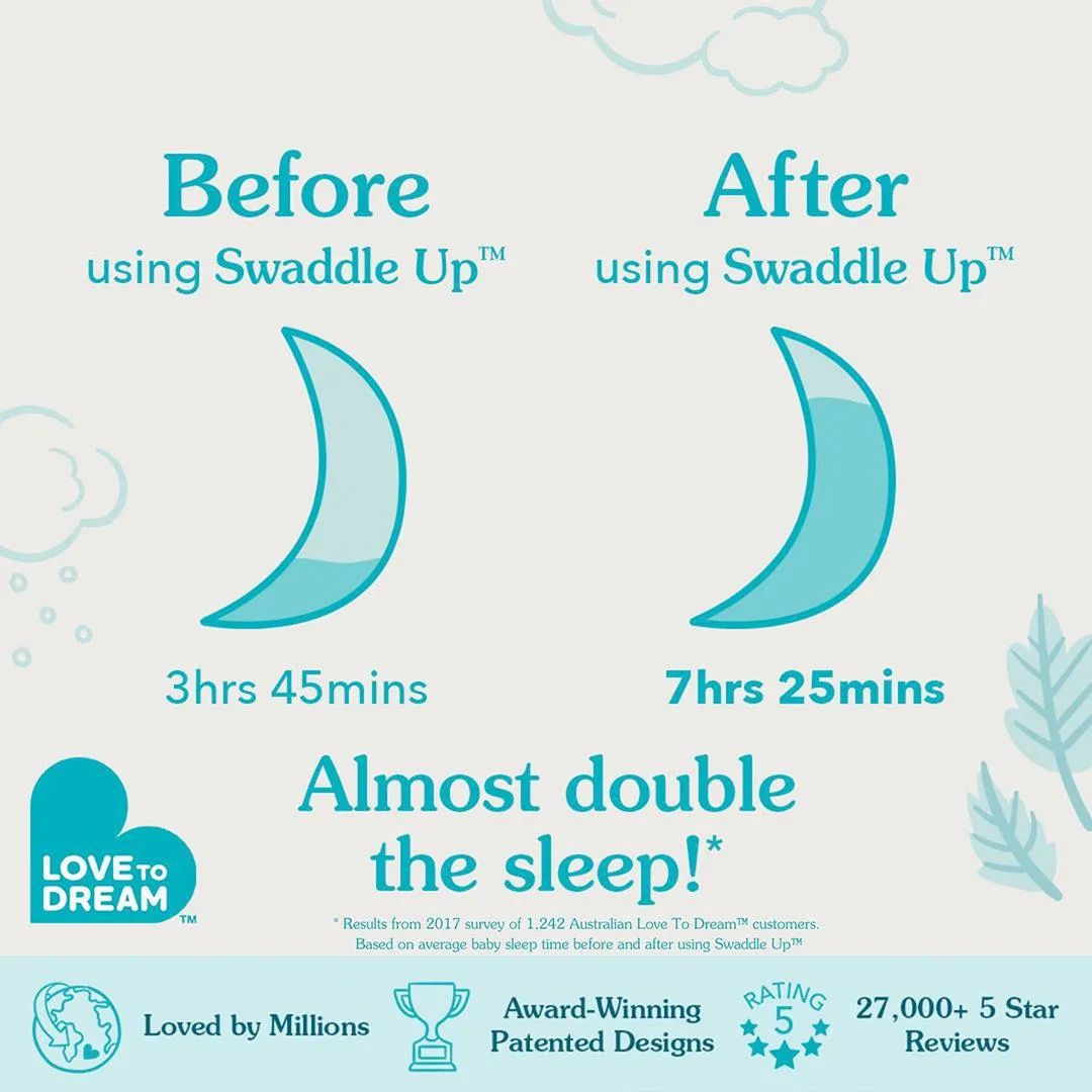 Love To Dream Swaddle Up (1.0 Tog) - Dark Olive