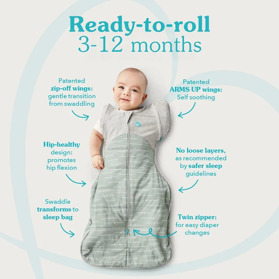 Love to Dream Swaddle Up Transition Bag (1.5 Tog) - Mini Cloud White