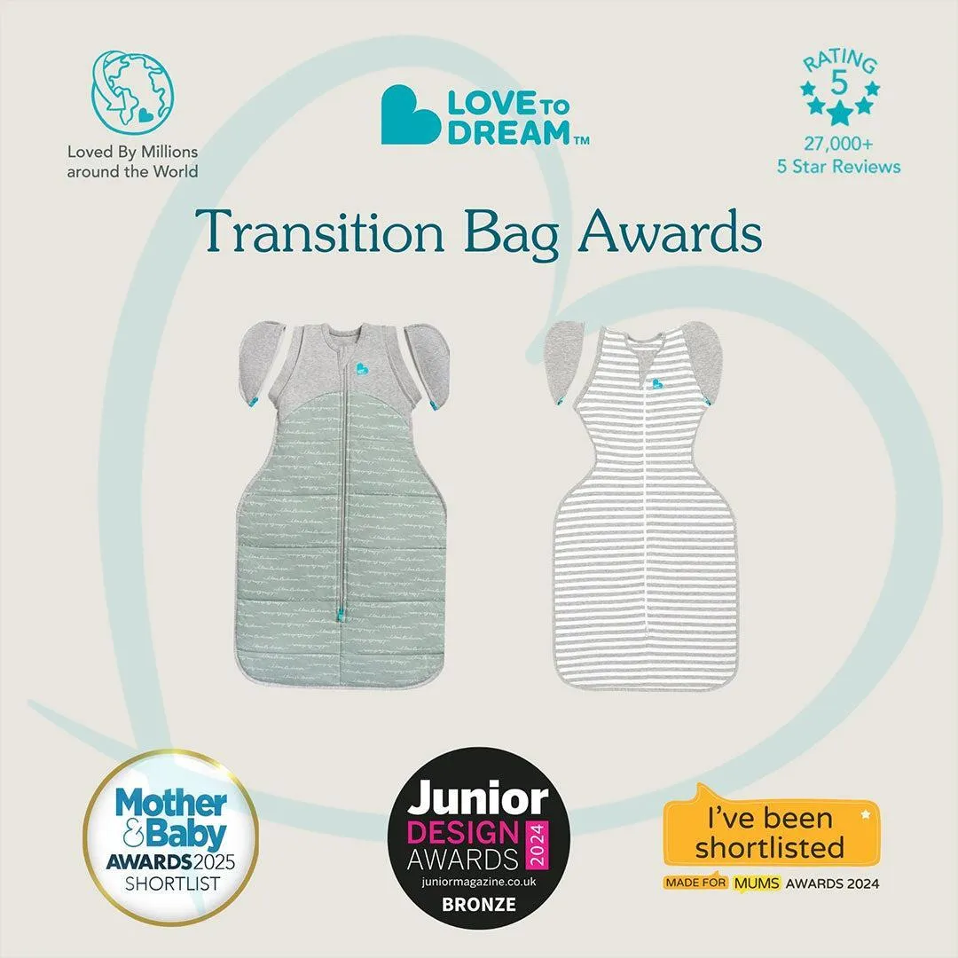 Love to Dream Swaddle Up Transition Bag (1.5 Tog) - Mini Cloud White