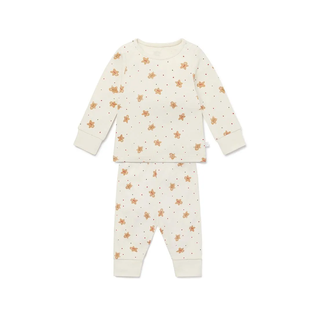 MORI Christmas Pyjamas  - Gingerbread Print