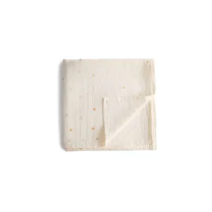 Mushie Organic Swaddle - Sun