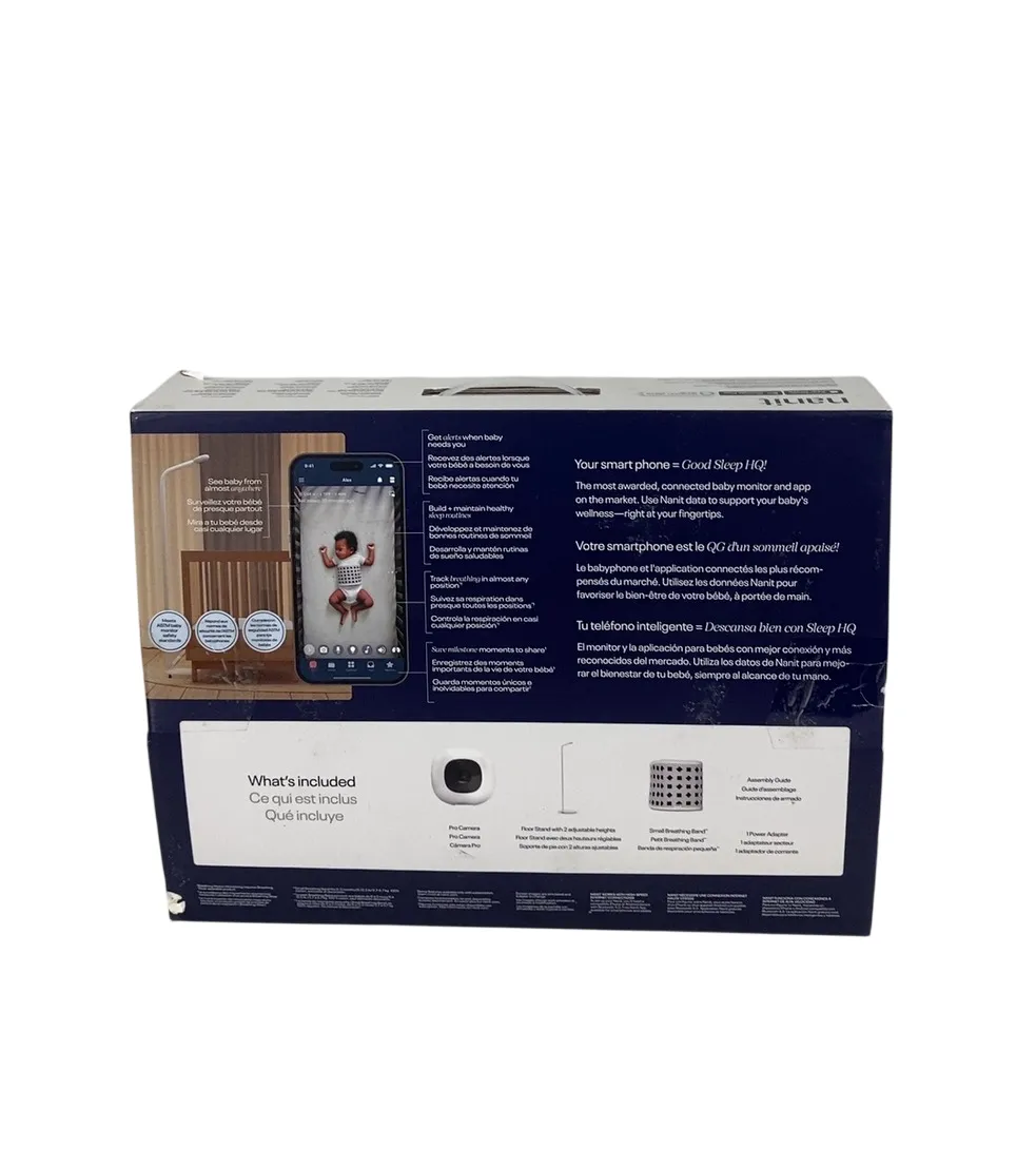 Nanit Pro HD Baby Monitor with Floor Stand, Updated Mode