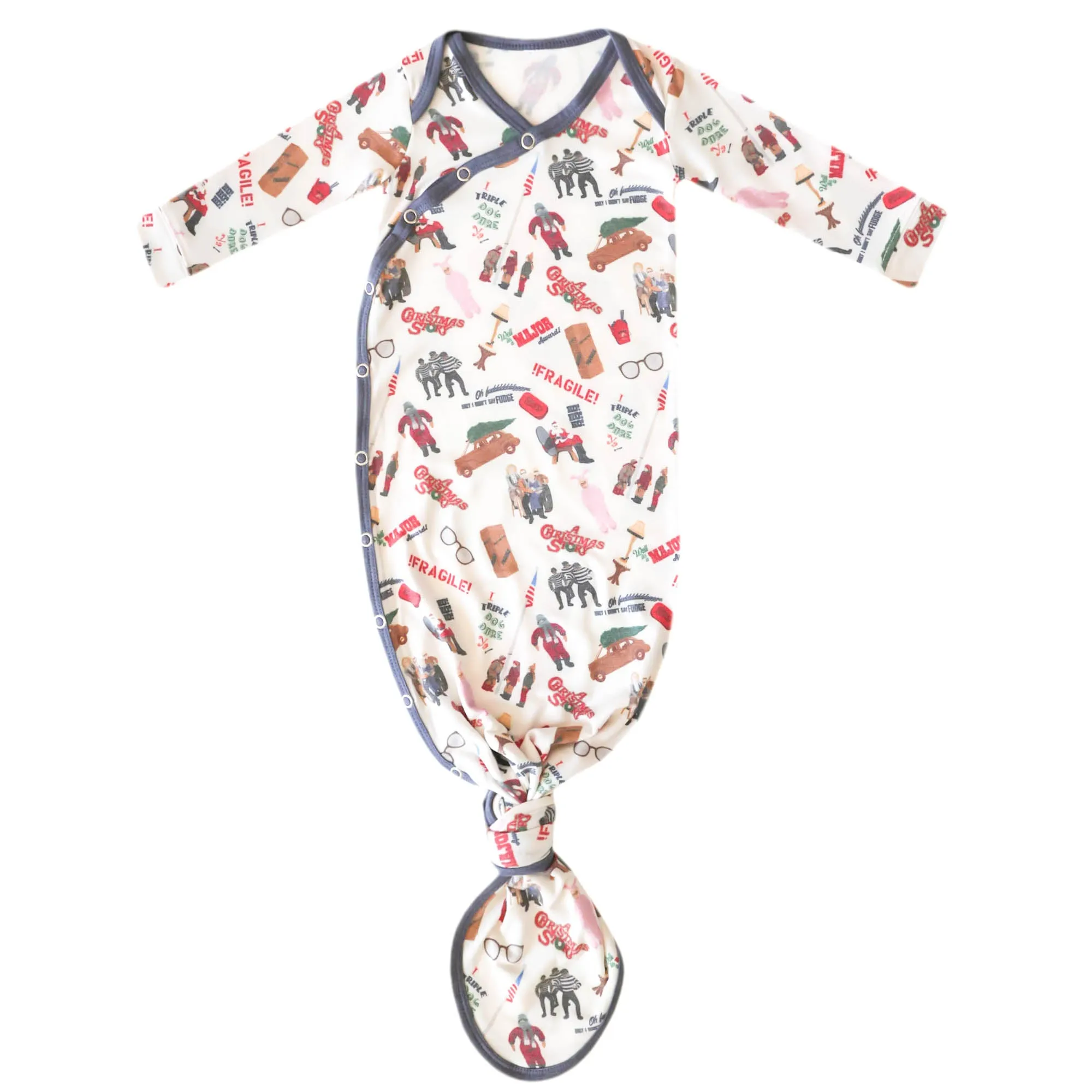 Newborn Knotted Gown A Christmas Story