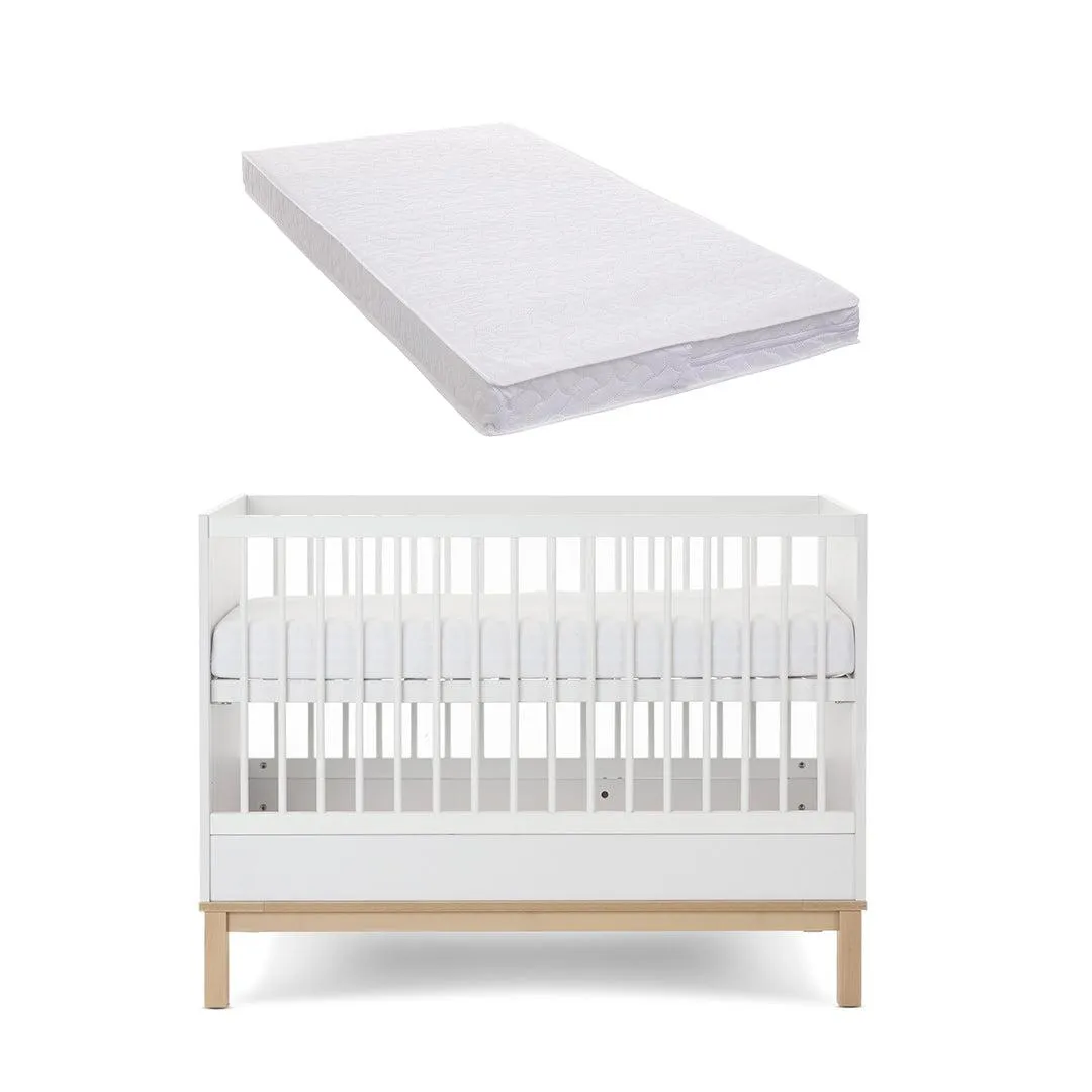 Obaby Astrid Mini Cot Bed - White