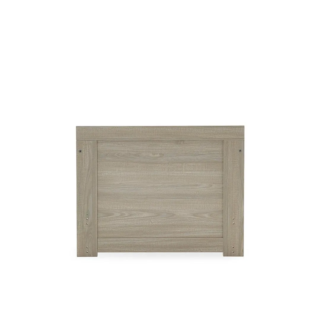 Obaby Nika Cot Bed - Grey Wash   White