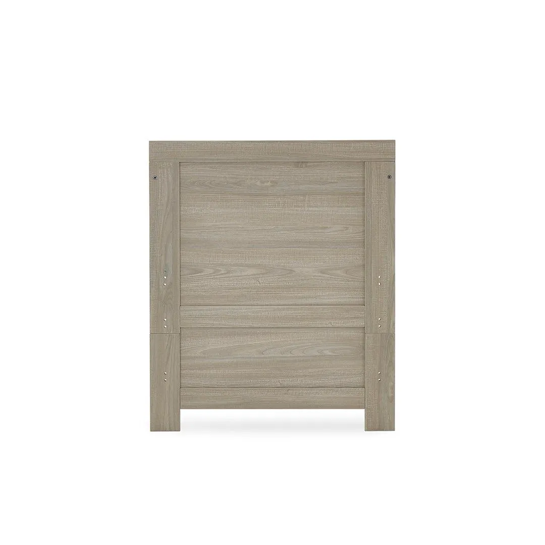 Obaby Nika Cot Bed - Grey Wash   White