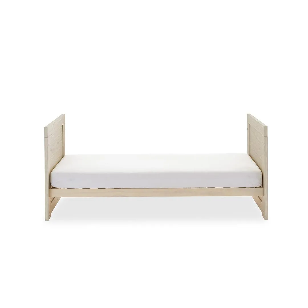 Obaby Nika Cot Bed - Oatmeal