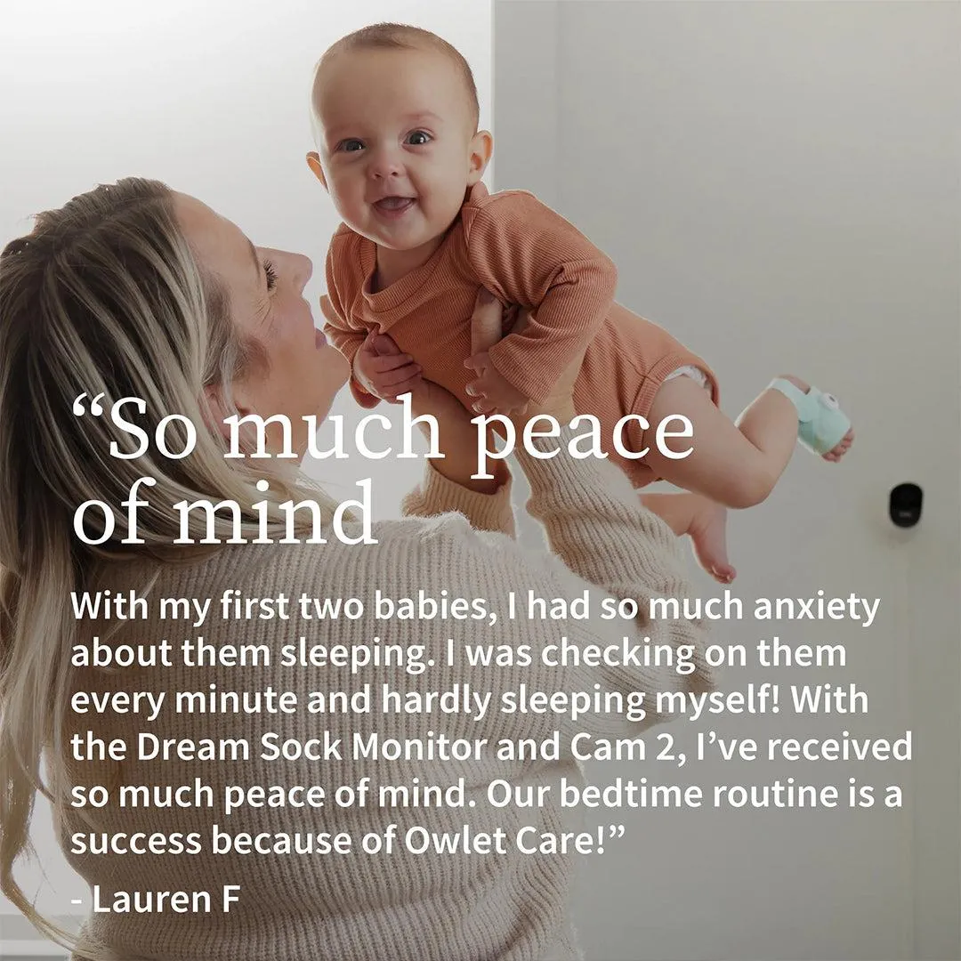 Owlet Dream Duo - White & Bedtime Blue