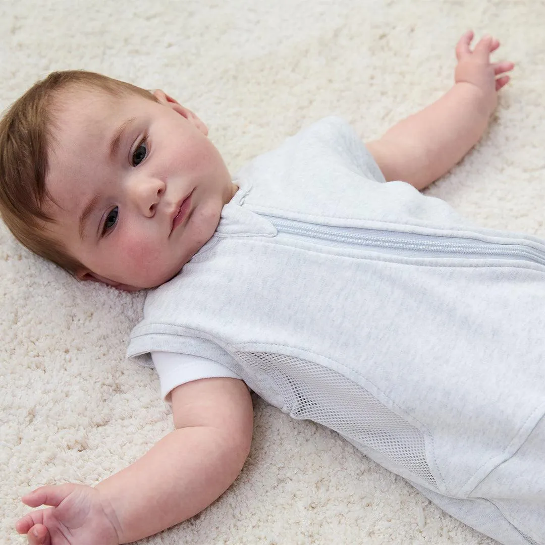 Purflo Cuddle To Sleep Bag - 0.5 Tog - Minimal Grey