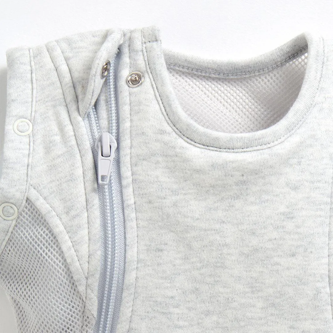 Purflo Swaddle To Sleep Bag - Minimal Grey - TOG 2.5