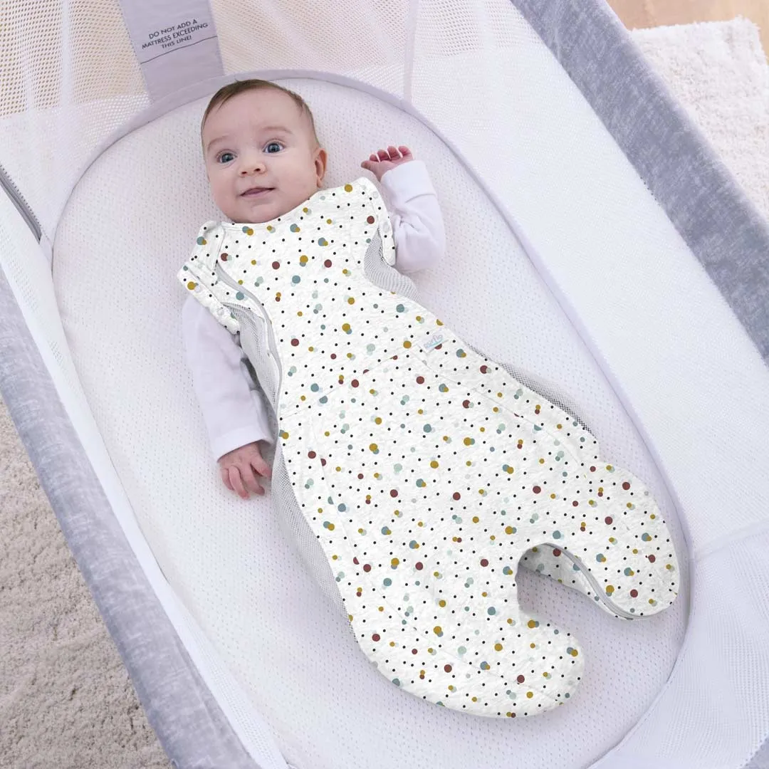 Purflo Swaddle To Sleep Bag - Scandi Spot - TOG 2.5