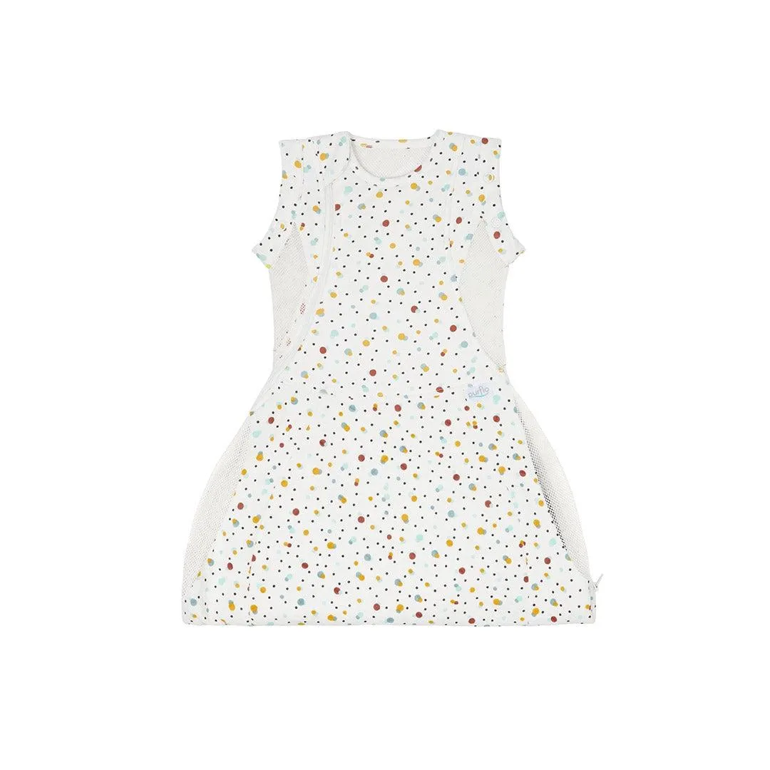 Purflo Swaddle To Sleep Bag - Scandi Spot - TOG 2.5