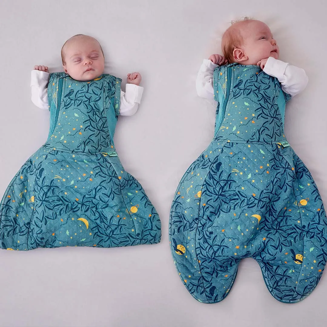Purflo Swaddle To Sleep Bag - Stargazer - TOG 2.5