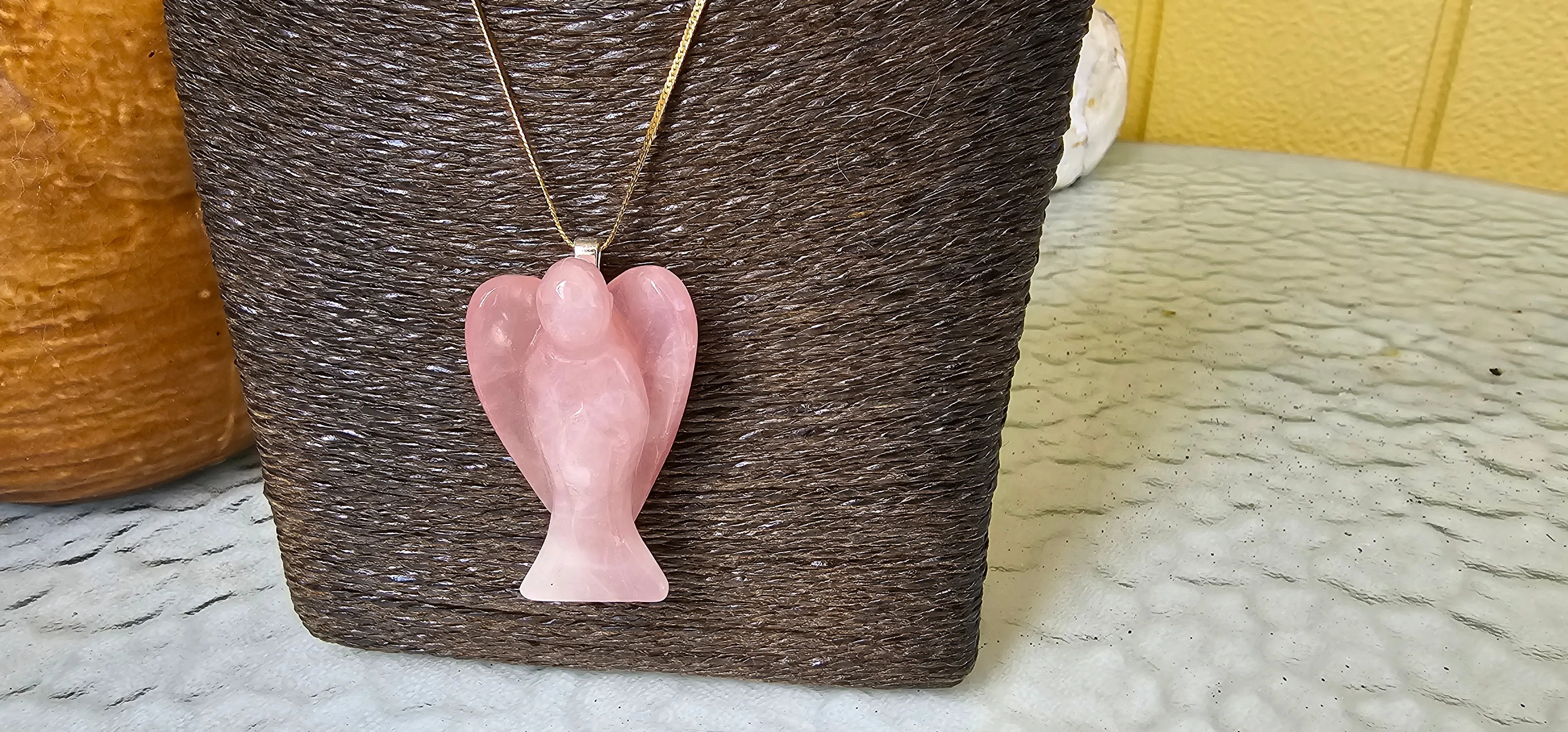 Sale💥LARGE CRYSTAL ANGEL PENDANTS-10 crystal types