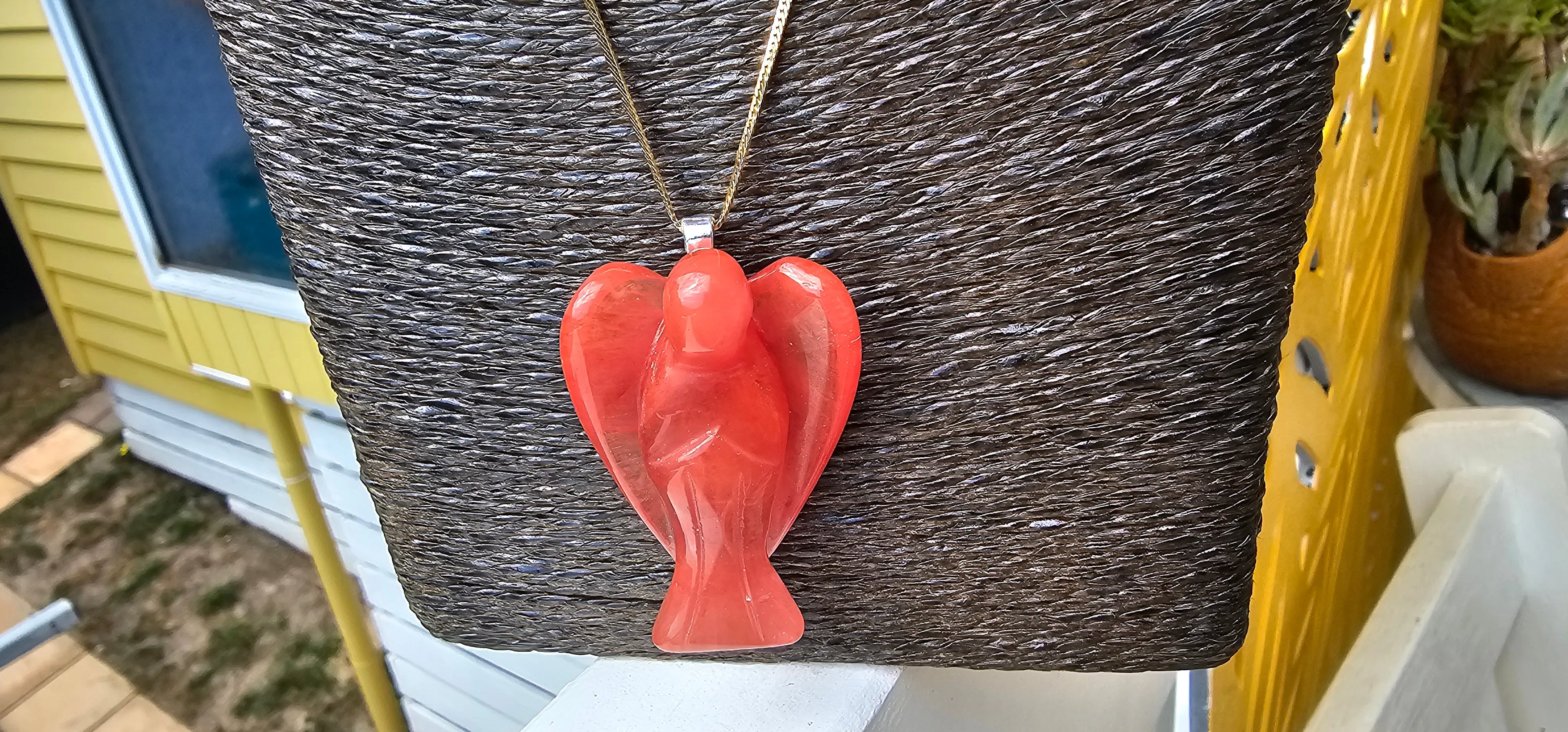 Sale💥LARGE CRYSTAL ANGEL PENDANTS-10 crystal types