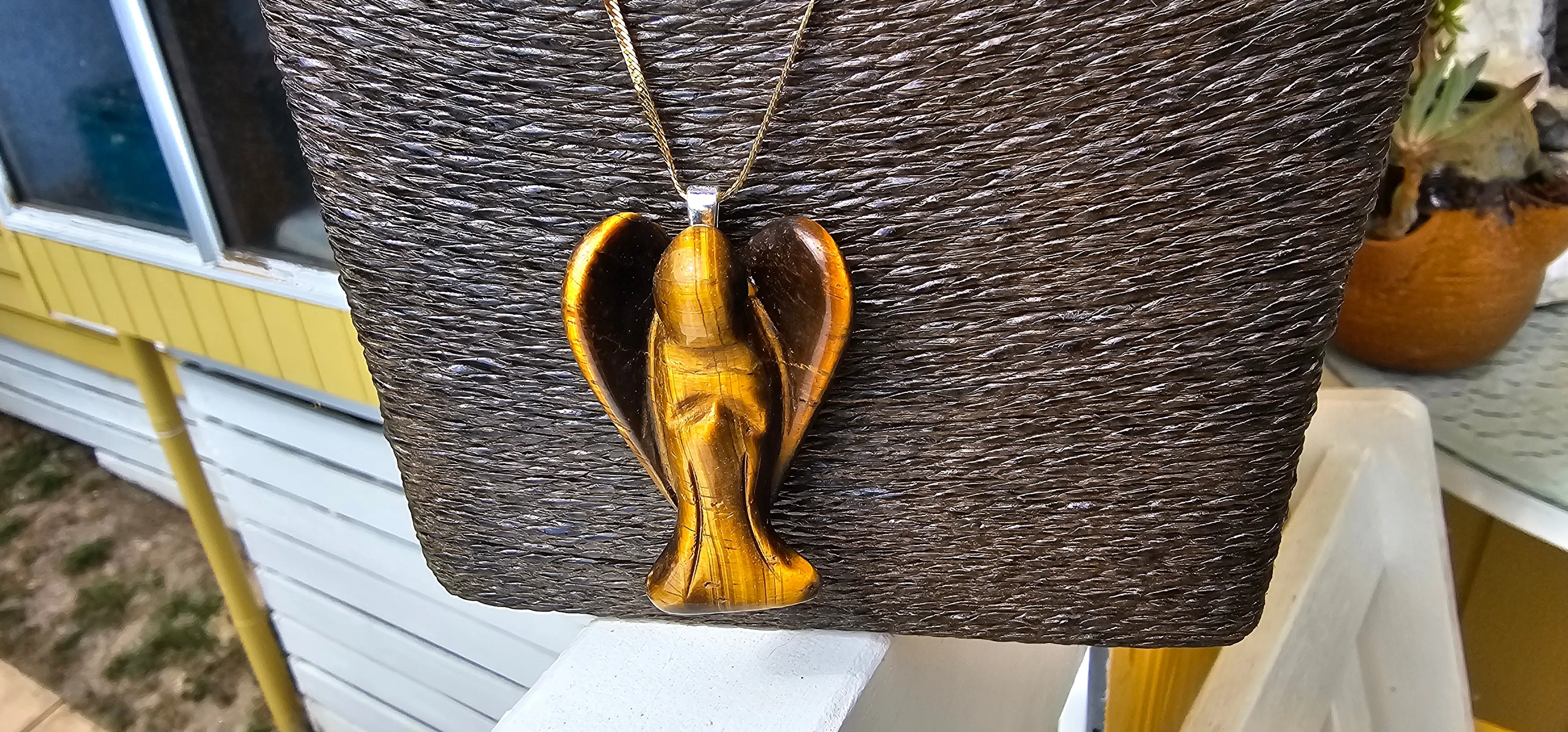 Sale💥LARGE CRYSTAL ANGEL PENDANTS-10 crystal types