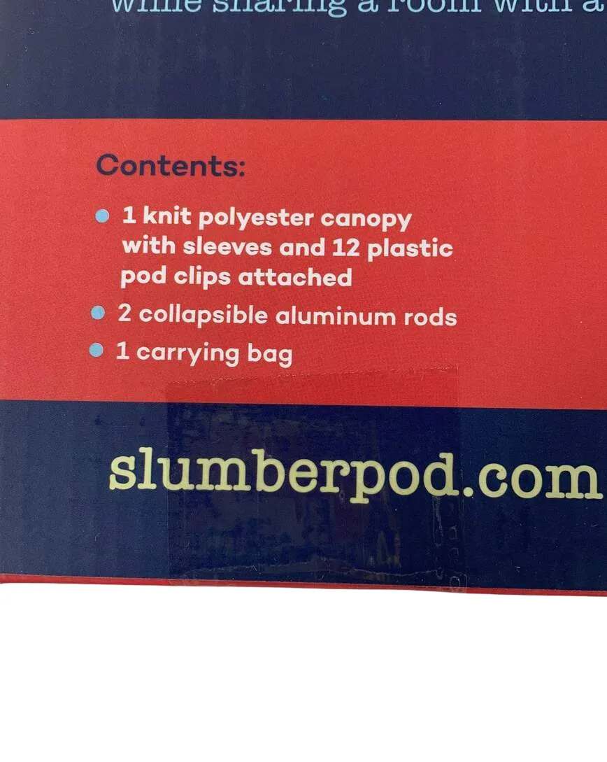 SlumberPod 3.0 Sleep Canopy with Fan, Teal