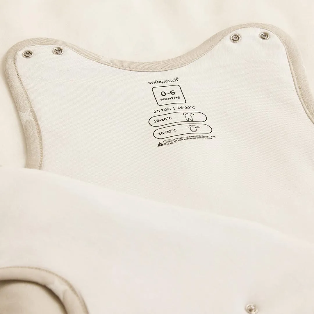 SnuzPouch Sleeping Bag 1.0 TOG - Cashmere Cross