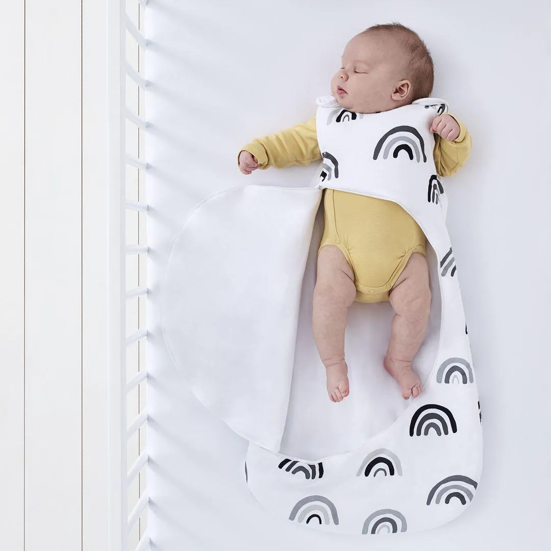 SnuzPouch Sleeping Bag - Mono Rainbow - TOG 2.5