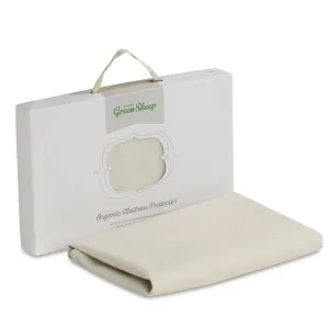 The Little Green Sheep - Organic Mattress Protector - Moses Basket 30x70cm