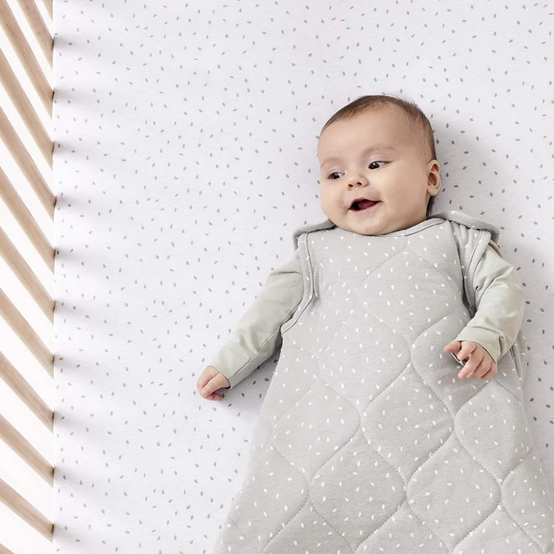 The Little Green Sheep Sleeping Bag - Dove Rice - TOG 2.5
